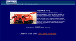 Desktop Screenshot of aerosafe.co.uk